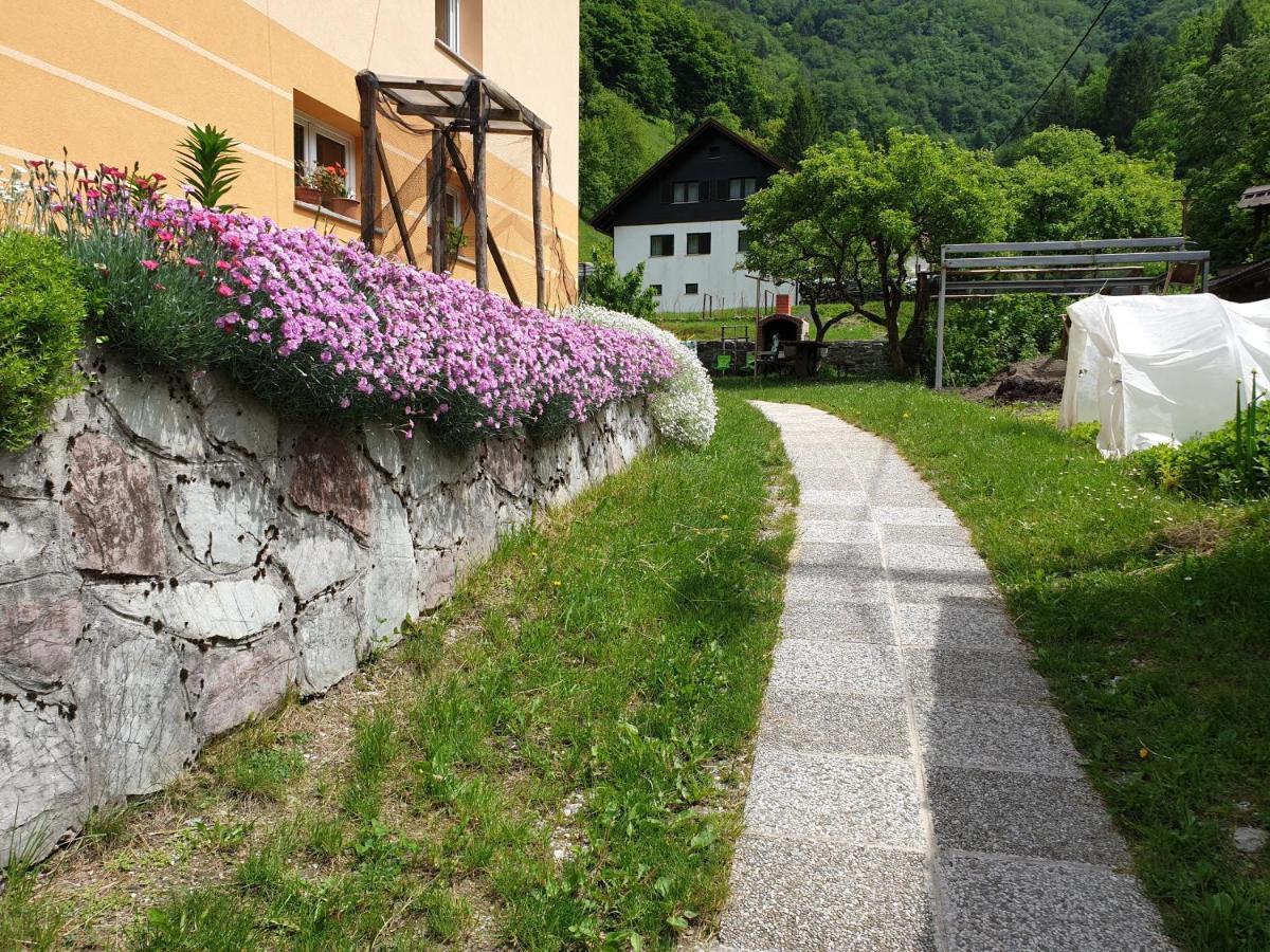 Apartment And Garden House Among The Mountains Podbrdo Eksteriør billede